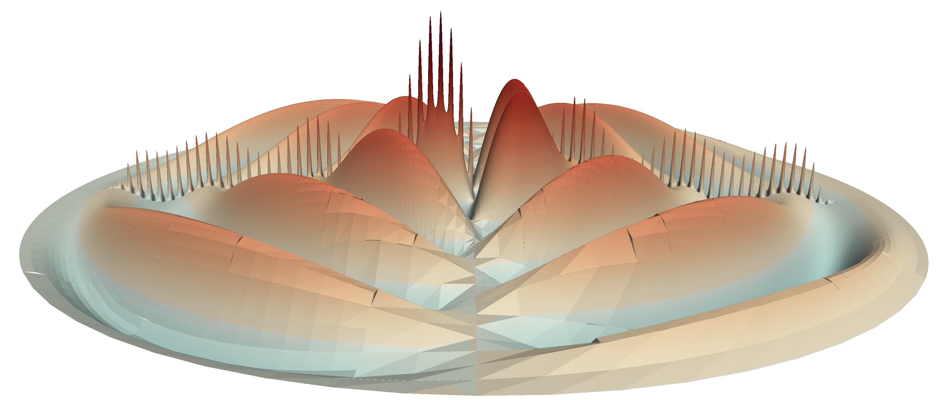 Image of a surface plasmon polariton